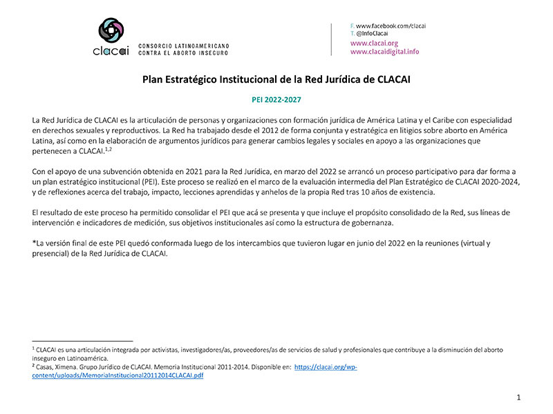 Plan Estratégico Institucional - PEI 2022–2027